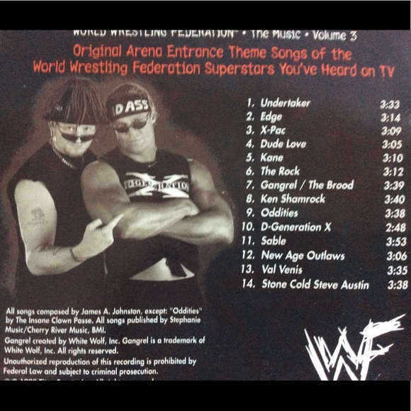 WFF music CD 14 songs - Picture 3 of 3